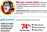 Poll Center: Who is your favorite DC superstar athlete? &copy; Washington Post Express & AP